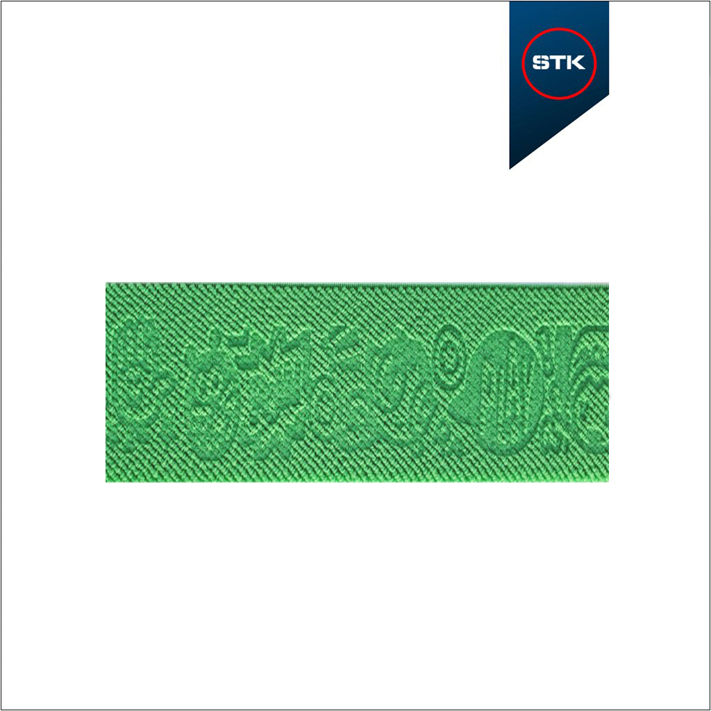 EL&Aacute;STICO STK DIAGONAL TERMO 30MM VERDE VIENA(PLAY) ESP 1CM