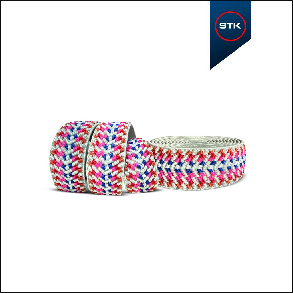 EL&Aacute;STICO STK 2437 32MM MENTA / TARSUS / 1710 / PINK / AZUL STICK / BAUNILHA / AZUL STICK / PINK